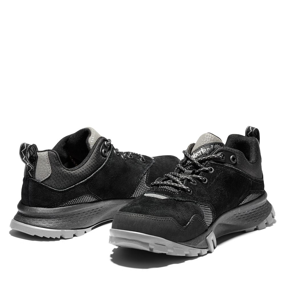 Bocanci De Drumeție Timberland Barbati Negrii - Garrison Trail Waterproof Josi - Romania - YPXMUA159